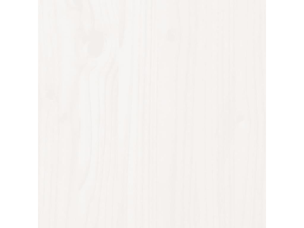 Armadio in legno di pino bianco, 60 x 34 x 75 cm