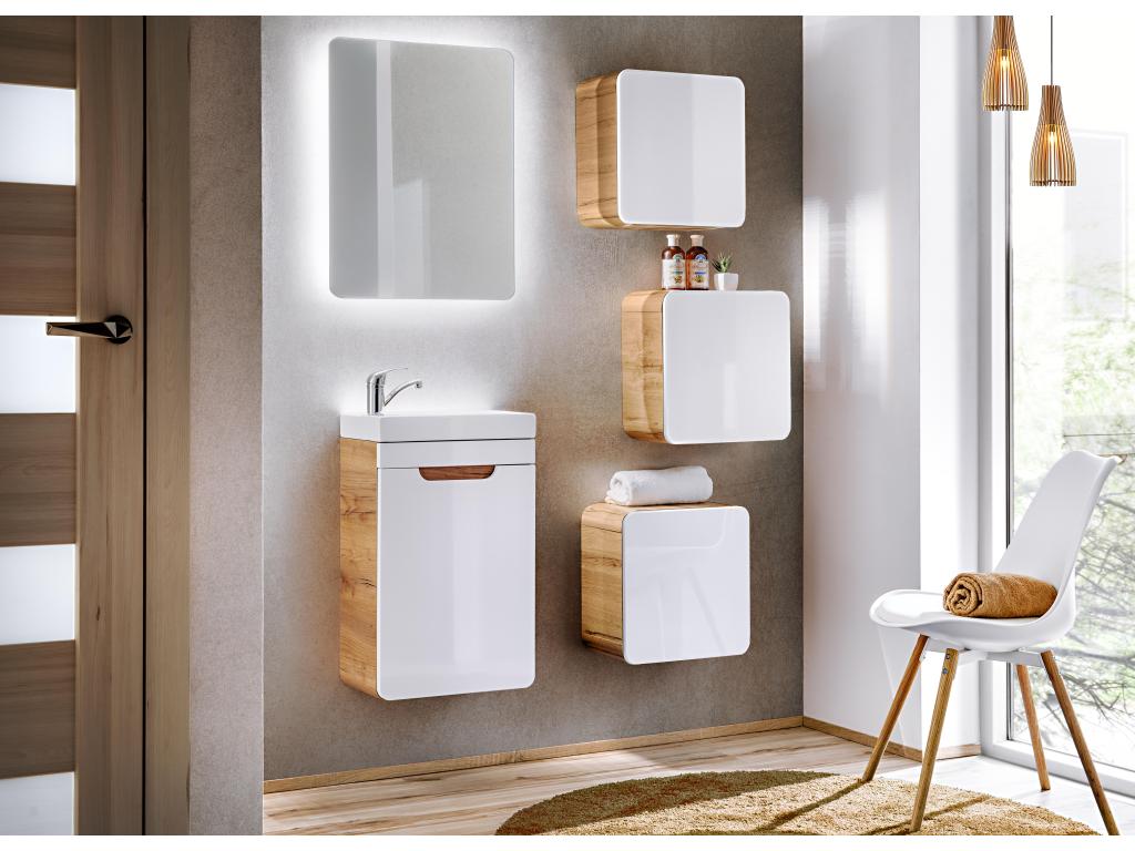 Armadio bianco, 35 x 22 x 35 cm