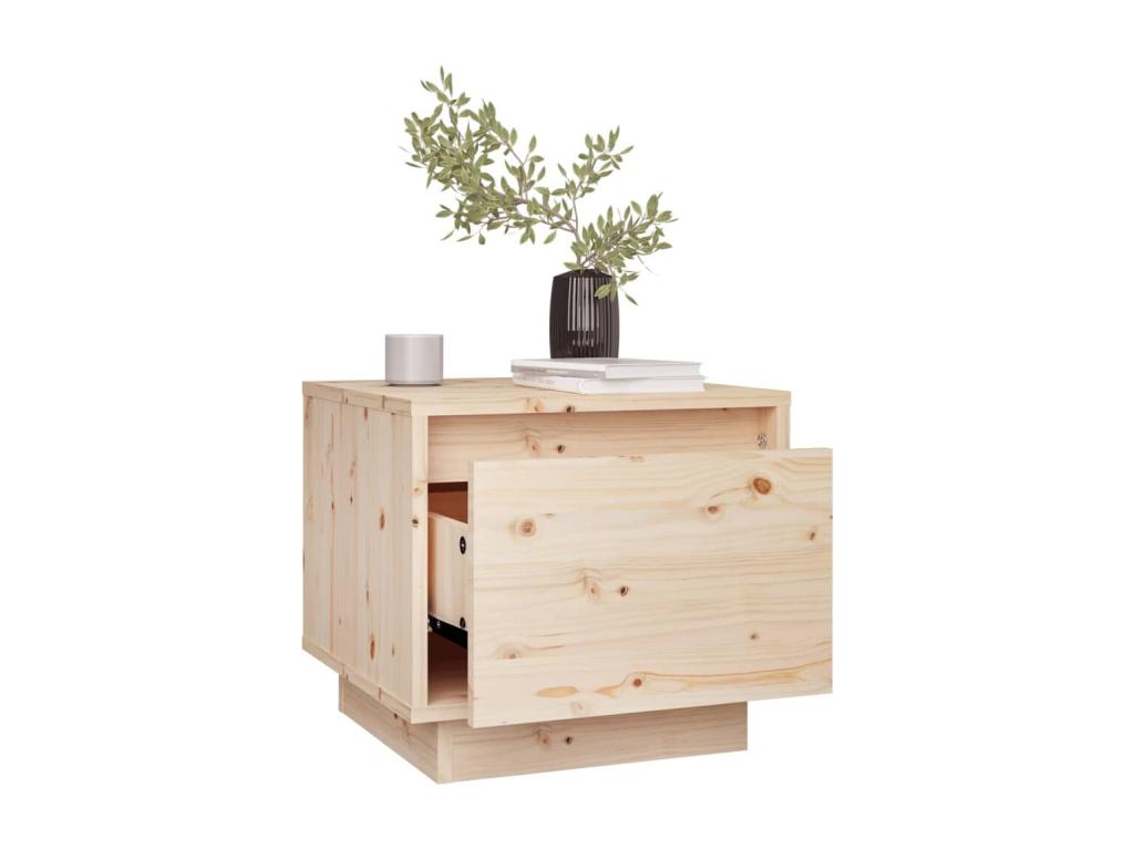 Mobili per la casa in legno di pino marrone, 35 x 34 x 32 cm