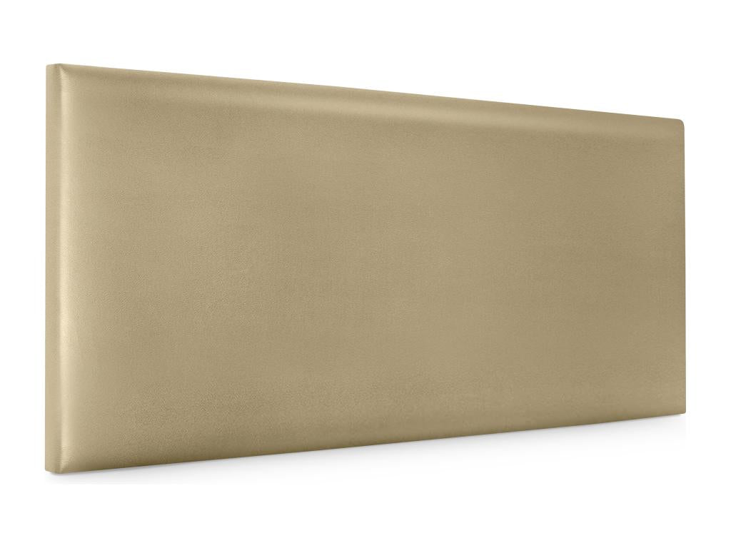 Letto in pelle gialla, 90 x 50 cm