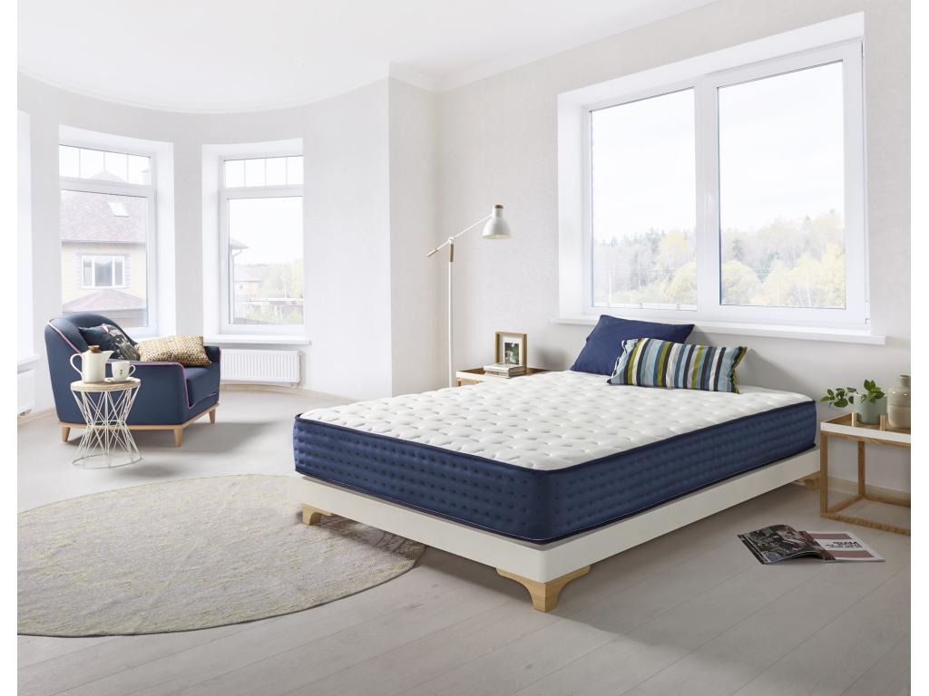 Materasso blu, 90 x 200 cm