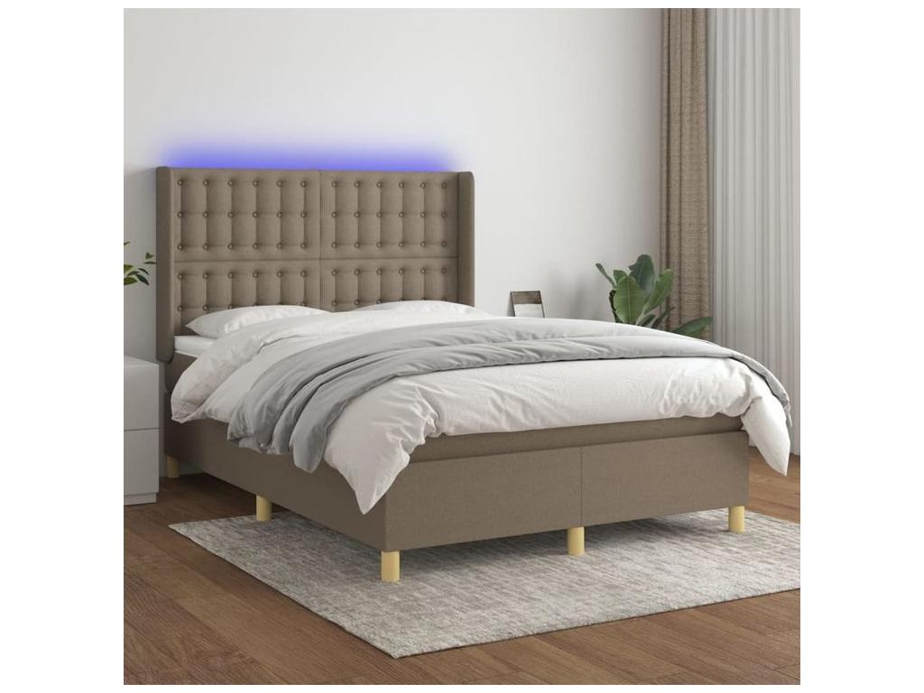 Materasso in tessuto bianco, 140 x 200 cm - dlz1766583125514