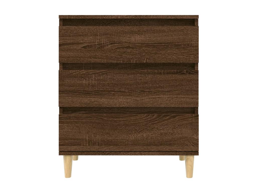 Credenza in legno ingegnerizzato marrone, 60 x 35 x 70 cm