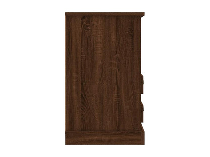 Mobili per la casa in legno di quercia marrone, 43 x 36 x 60 cm