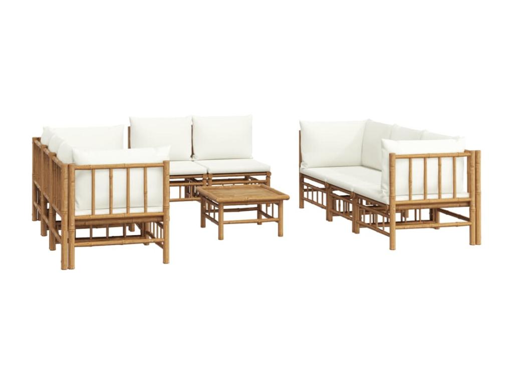 Set di mobili da esterno marroni