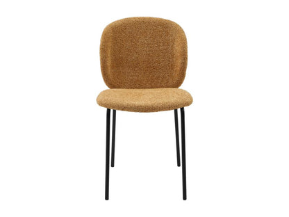 Mobili per la casa in tessuto bouclé giallo