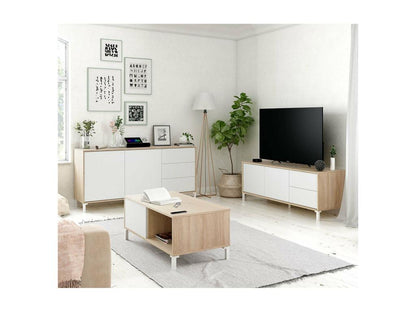 Tavolino da caffè bianco