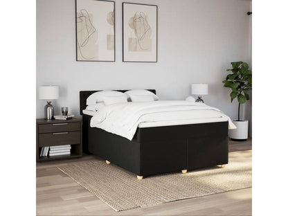 Materasso in tessuto nero, 160 x 200 cm