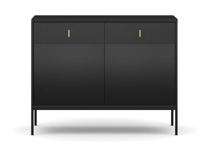 Credenza nera, 104 x 39 x 83 cm