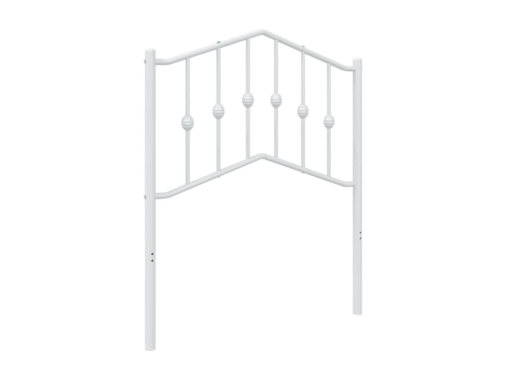 Letto in metallo bianco