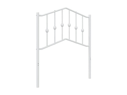 Letto in metallo bianco