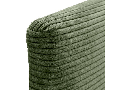 Letto in velluto blu, 160 x 105 cm