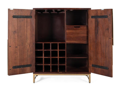 Mobili per la casa in metallo marrone