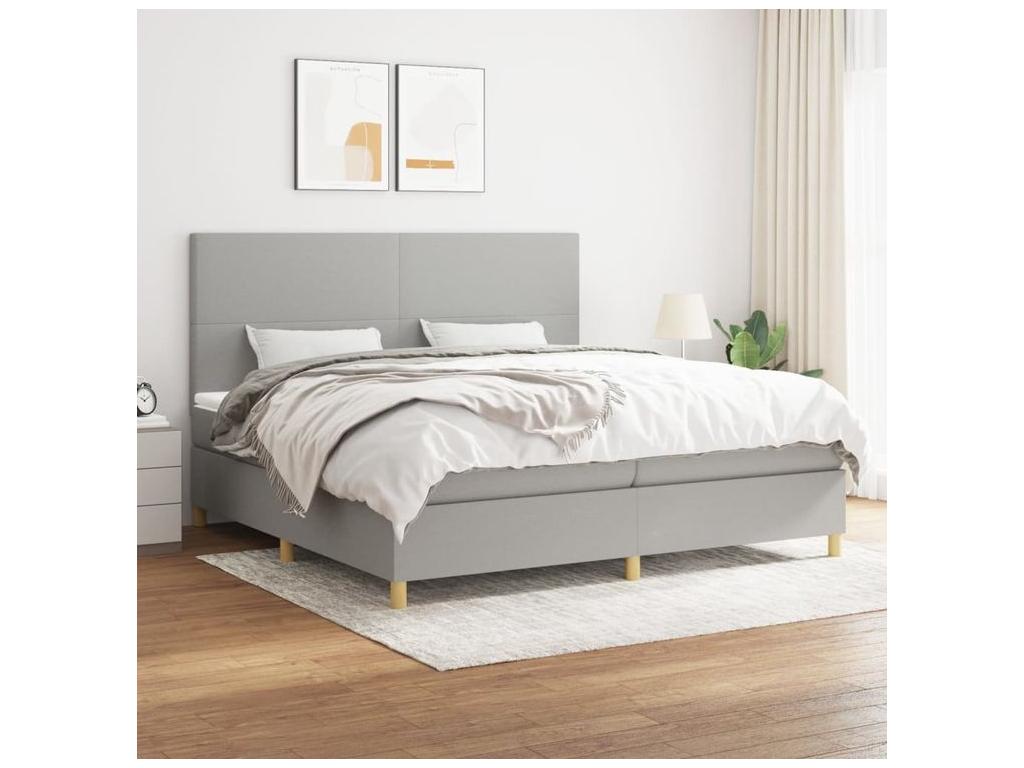 Materasso in tessuto bianco, 200 x 200 cm