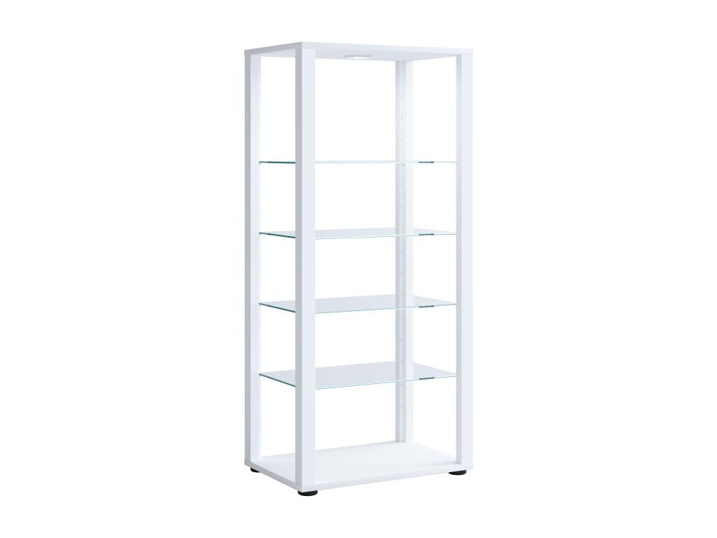 Mobili per la casa in vetro bianco