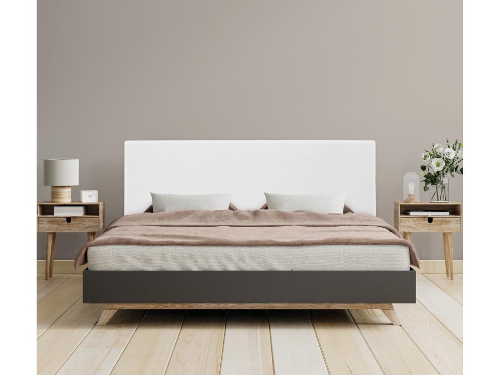 Letto bianco, 150 x 50 cm