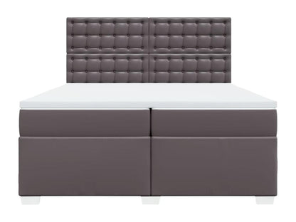 Materasso in similpelle grigia, 200 x 200 cm