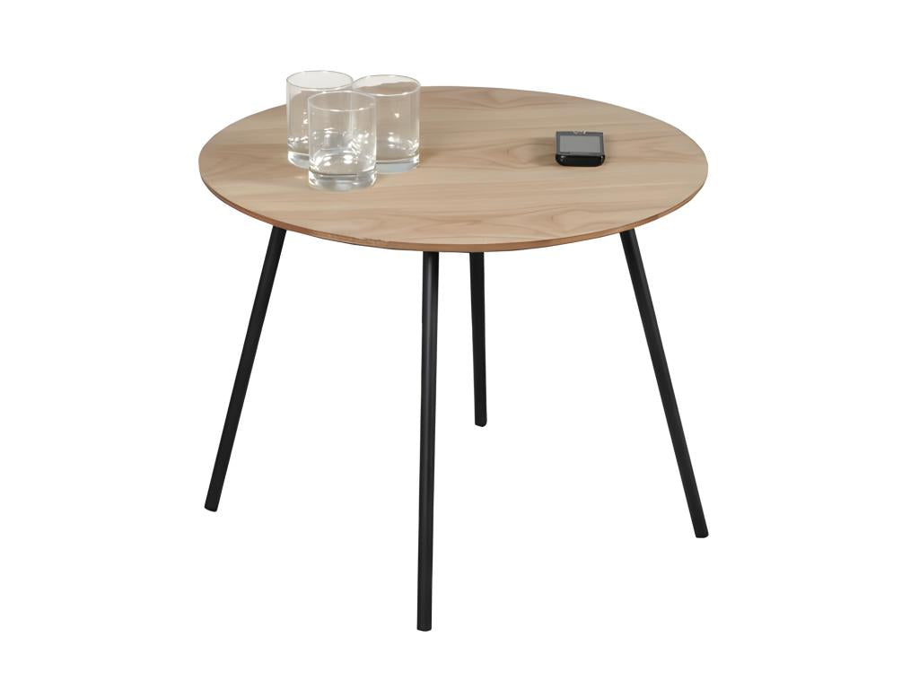 Tavolino da caffè in legno di quercia naturale