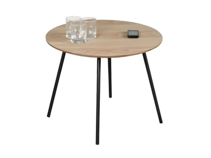 Tavolino da caffè in legno di quercia naturale