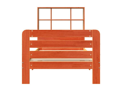 Materasso in legno di pino marrone, 100 x 200 cm