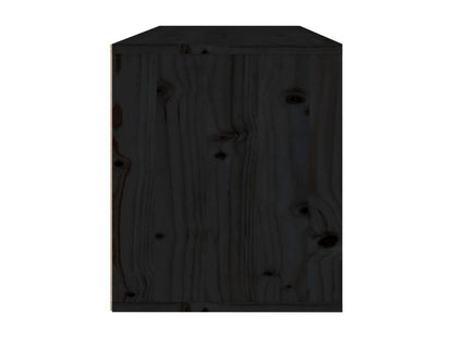 Armadio in legno di pino nero, 80 x 30 x 35 cm