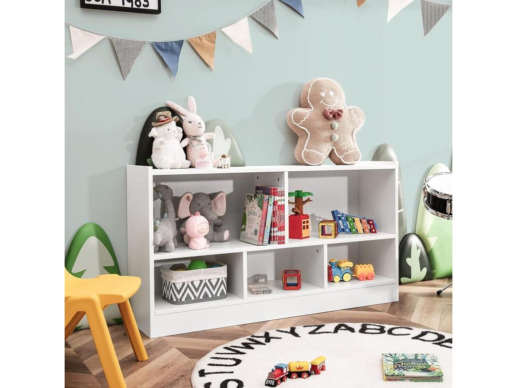 Libreria bianca, 111 x 30 x 61,5 cm