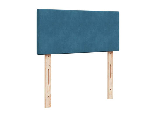 Materasso in velluto blu, 80 x 200 cm