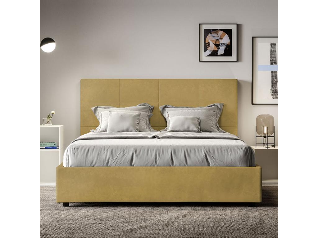 Letto giallo, 160 x 210 cm
