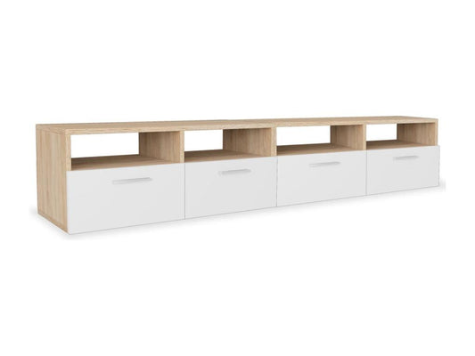 Mobili per la casa in legno ingegnerizzato bianco, 95 x 35 x 36 cm