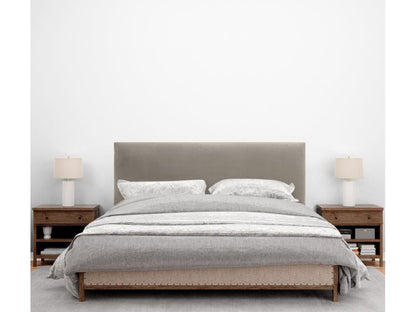 Letto in velluto marrone, 150 x 50 cm