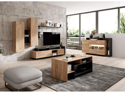 Mobili per la casa grigi, 260 x 44 x 172 cm