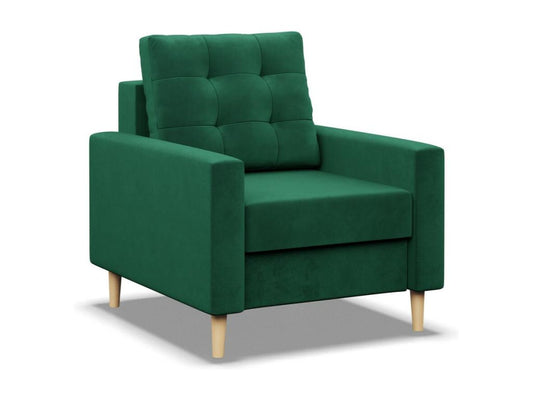 Chaise longue verde