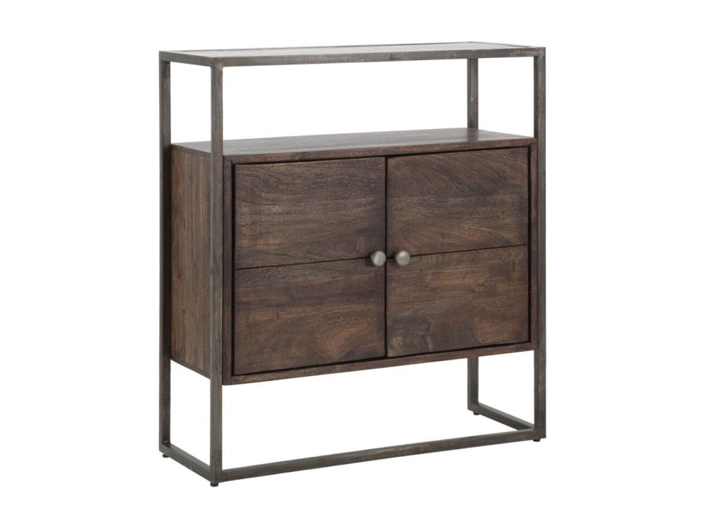 Armadio marrone, 75 x 30 x 83 cm