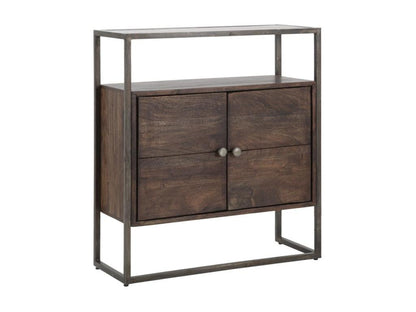 Armadio marrone, 75 x 30 x 83 cm