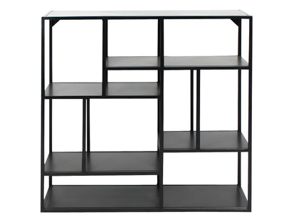 Mensola in metallo nero