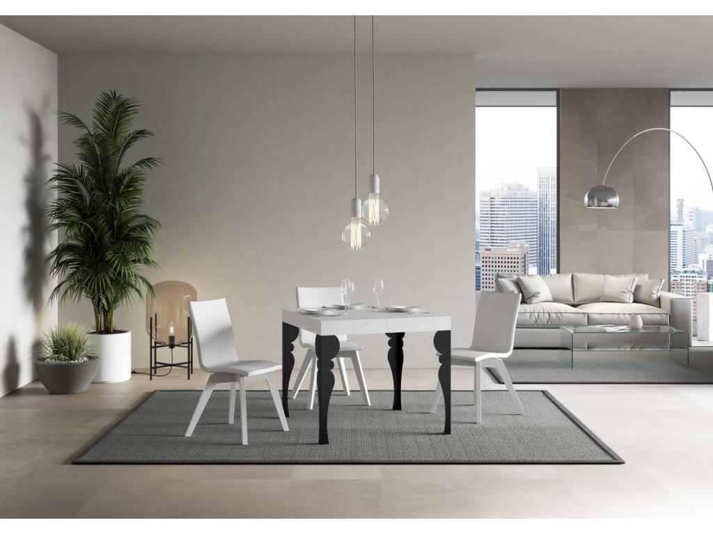 Tavolo bianco, 90 x 90 cm