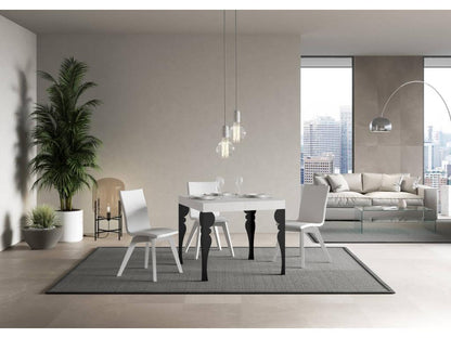 Tavolo bianco, 90 x 90 cm