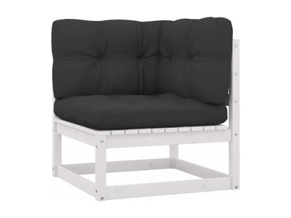 Set di mobili da esterno in legno di pino bianco - dlz1766583719501