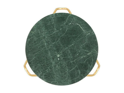 Tavolino da caffè in metallo verde