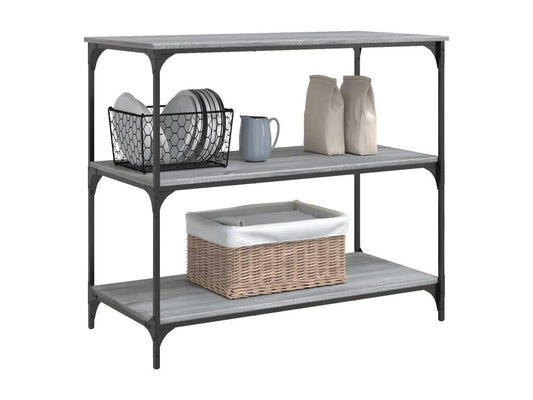 Mobili per la casa in legno ingegnerizzato grigio, 102 x 50 x 95 cm