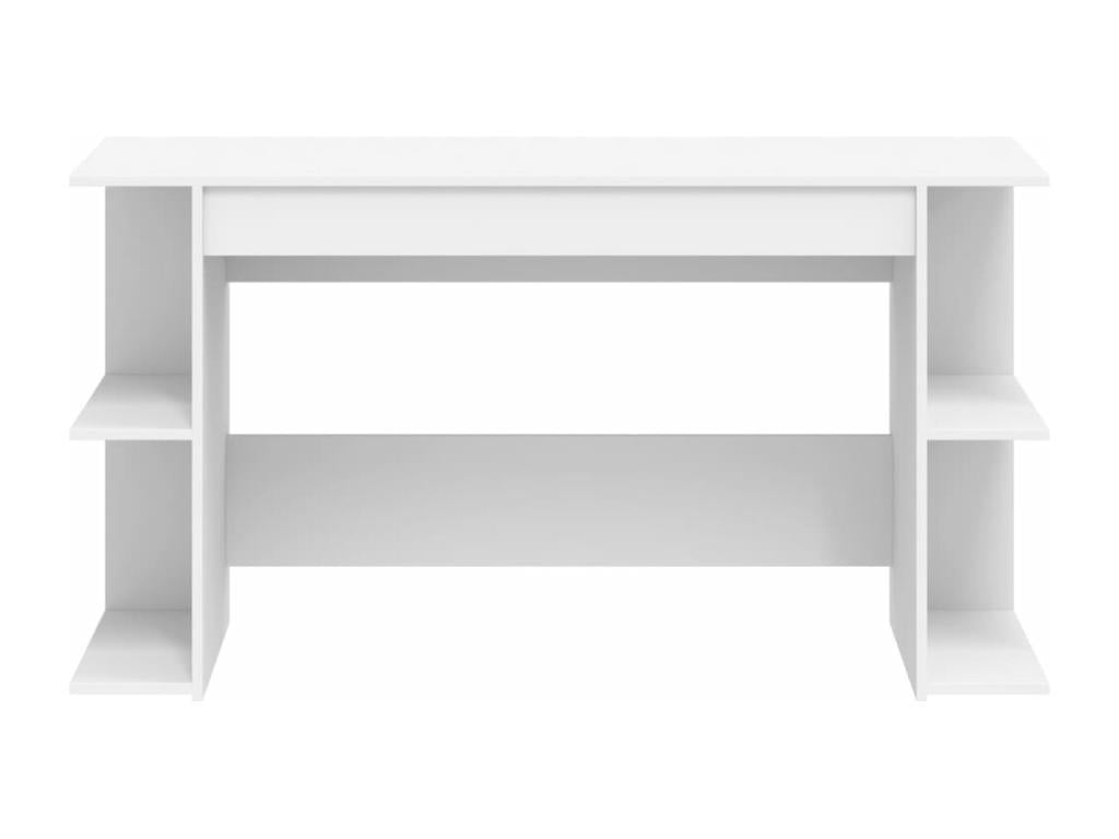 Mobili per la casa in legno ingegnerizzato bianco, 140 x 50 x 75 cm