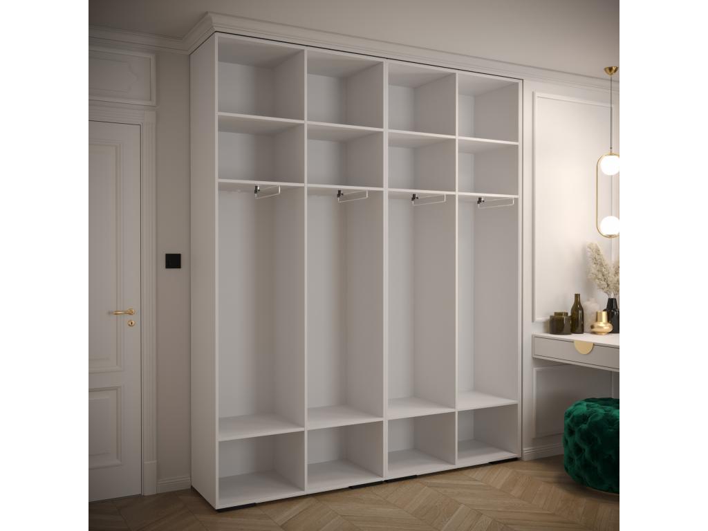 Armadio bianco, 200 x 47 x 236,7 cm