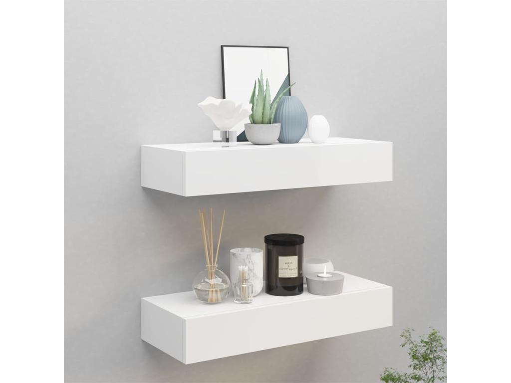 Mobili per la casa bianchi, 60 x 23,5 x 10 cm