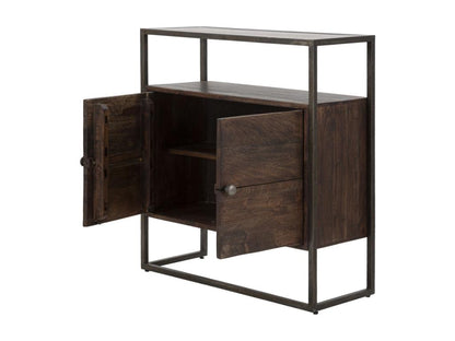 Armadio marrone, 75 x 30 x 83 cm