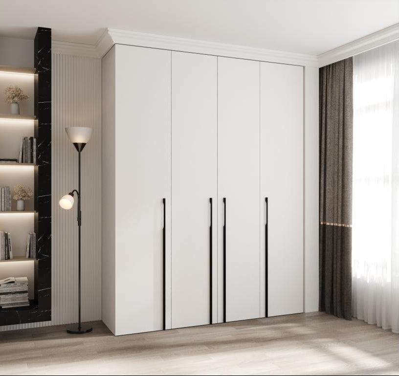 Armadio nero, 190 x 50 x 245,5 cm