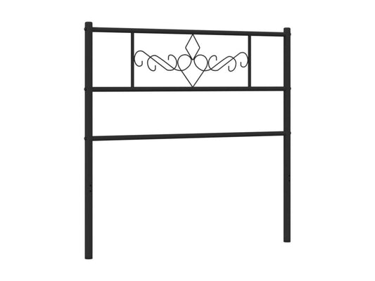 Letto in metallo nero