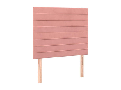 Struttura letto in velluto, 90 x 200 cm