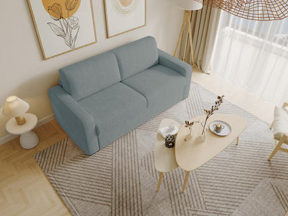 Materasso in velluto blu