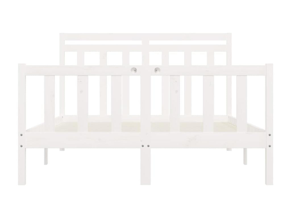 Materasso in legno di pino bianco, 160 x 200 cm