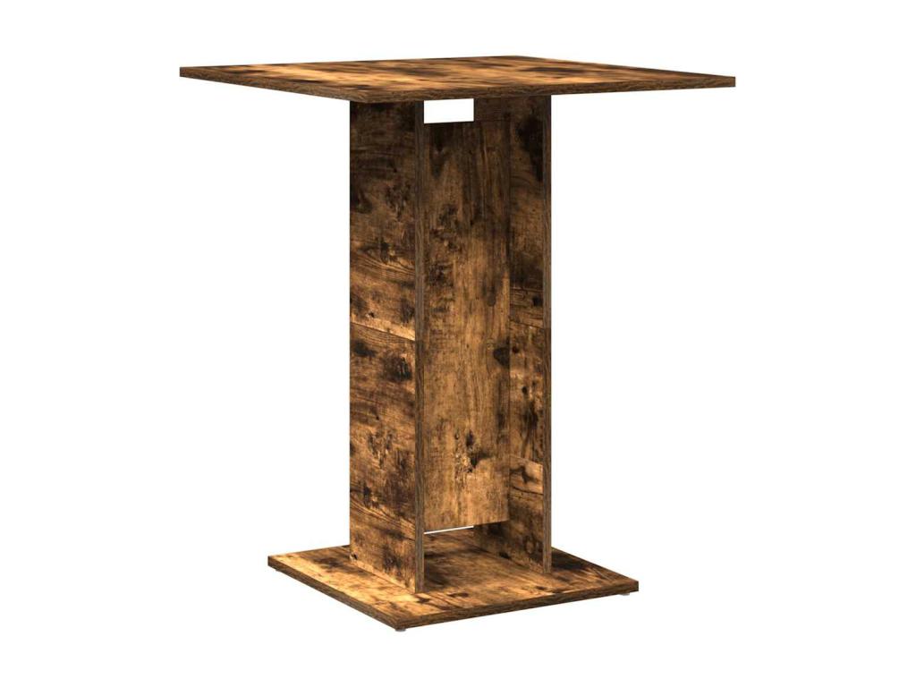 Tavolo in legno ingegnerizzato marrone, 60 x 60 x 75 cm